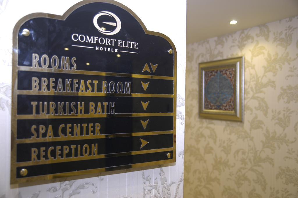 Comfort Elite Hotels Old City Стамбул Экстерьер фото