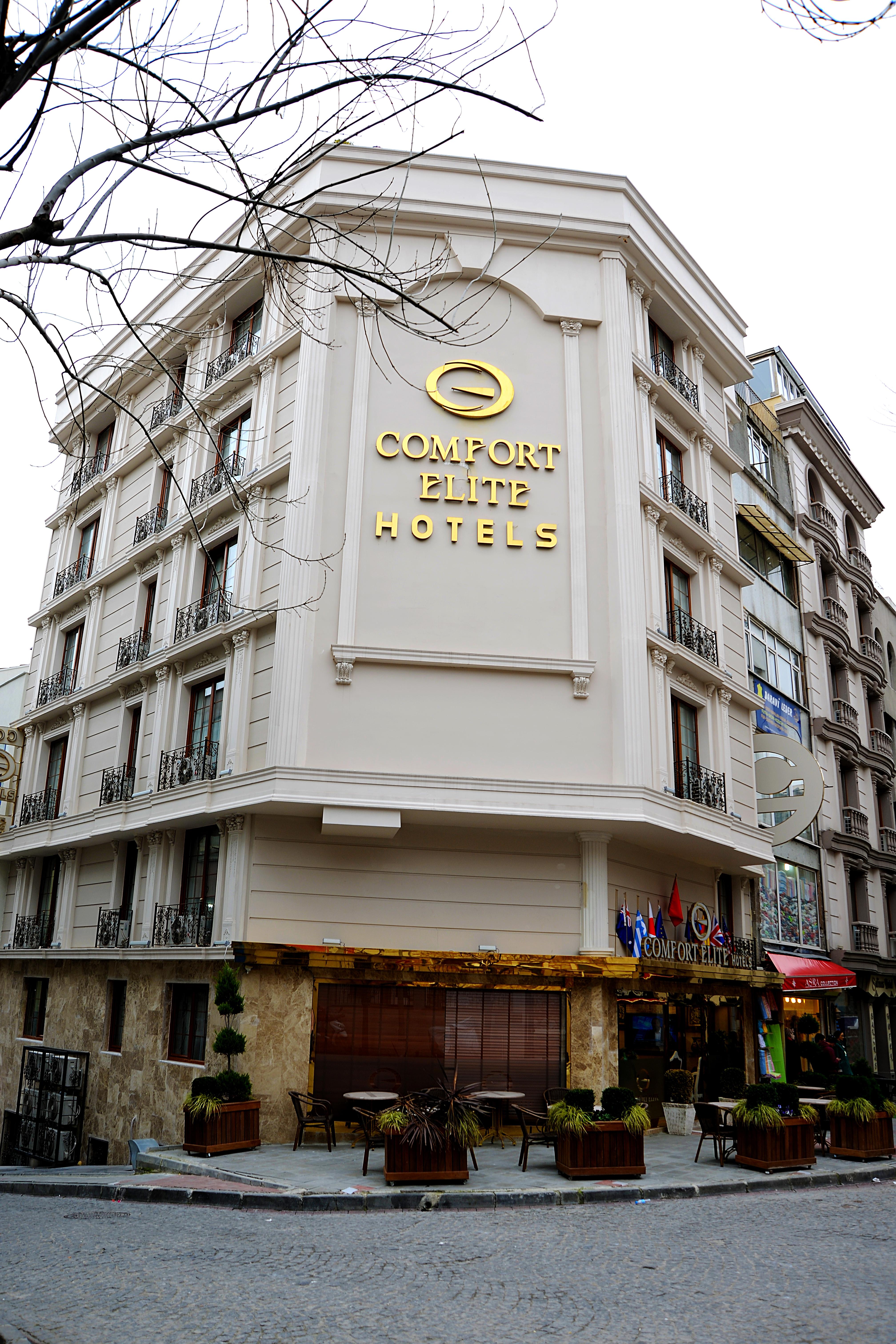 Comfort Elite Hotels Old City Стамбул Экстерьер фото